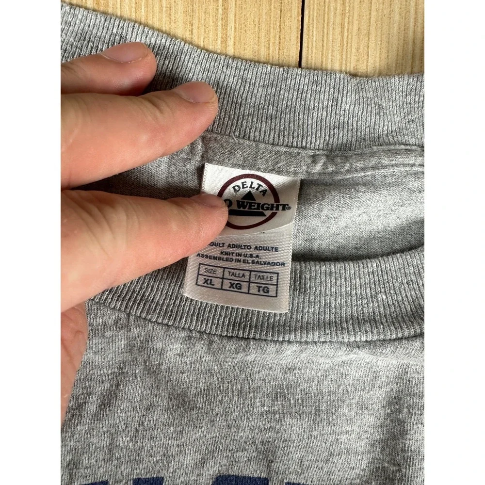 Delta Pro Weight Penn State Nittany Lions Football Shirt Mens XL Heather Gray - Picture 3 of 5